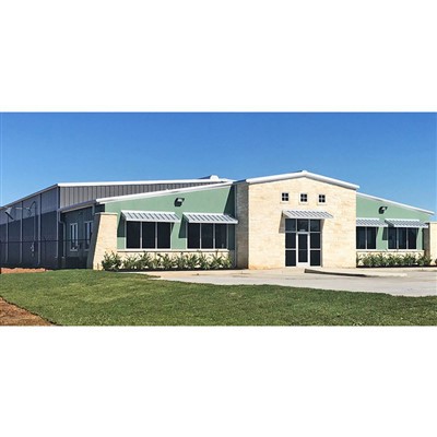 Prefabrikkerte lagerstålrammebygning